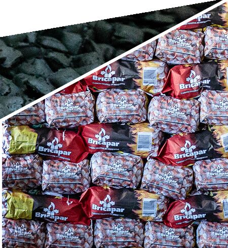 BRICAPAR charcoal packaging for private-label buyers