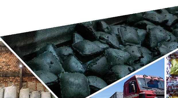 White Quebracho charcoal for restaurant service