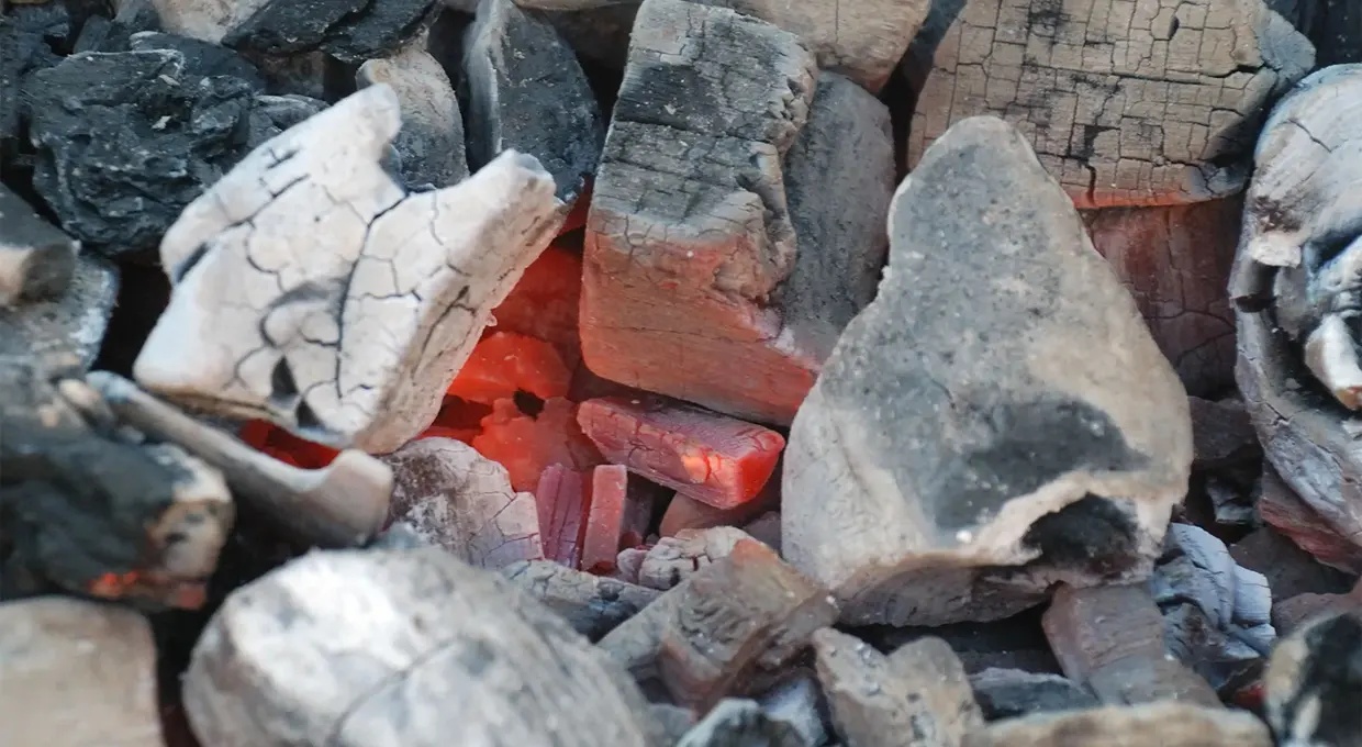 Graded White Quebracho lump charcoal